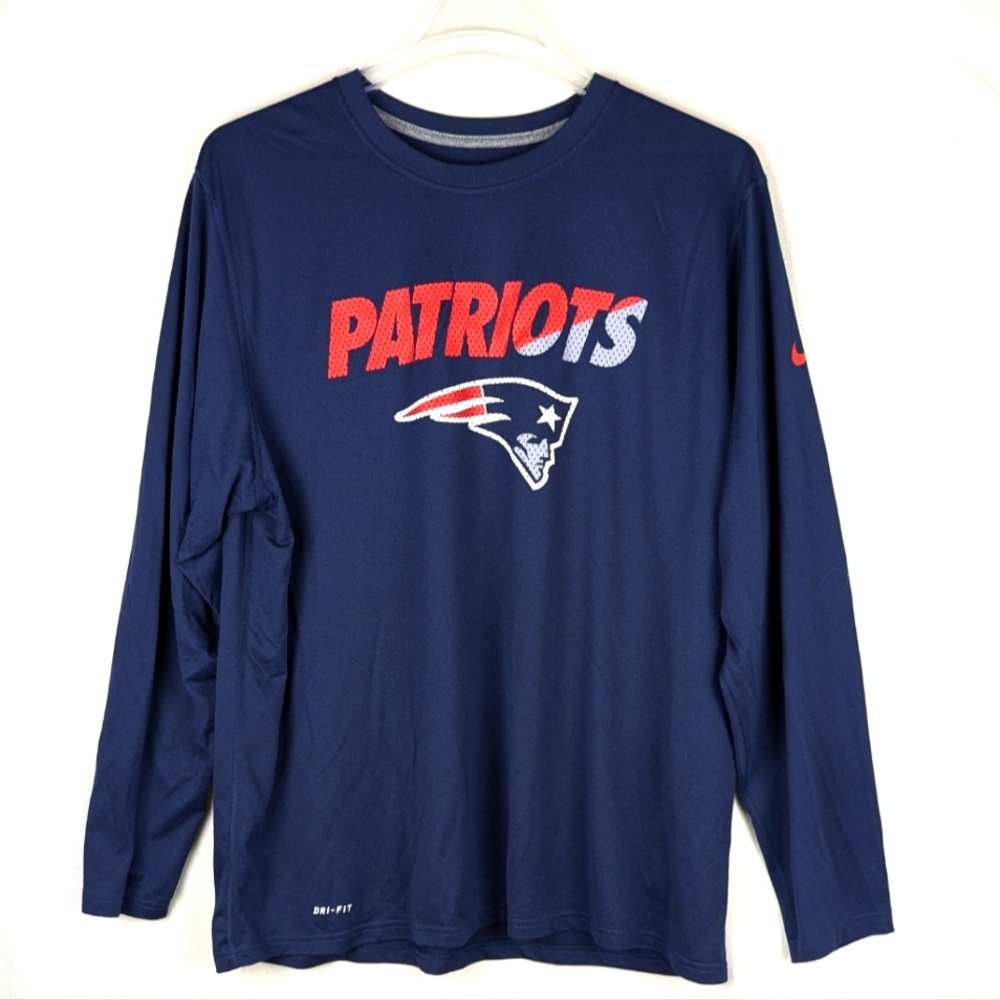Nike New England Patriots Long Sleeve Shirt XXL